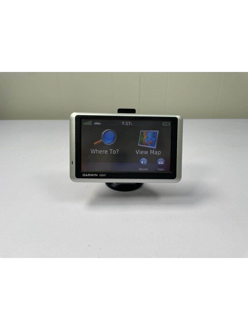 Garmin Nuvi 1300 GPS Navigation System W/Mount Charger Bundle Manual Tested